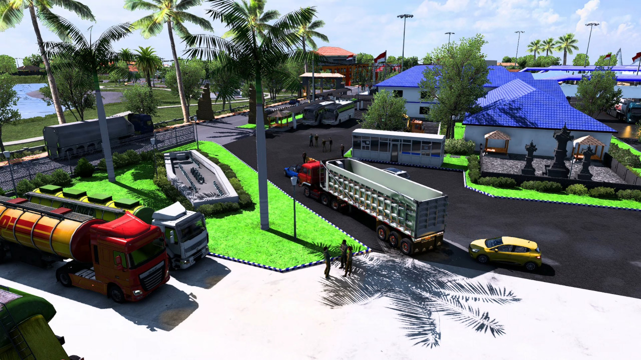 Map New Bali Update V2.3 | ETS2 1.36 - 1.40
