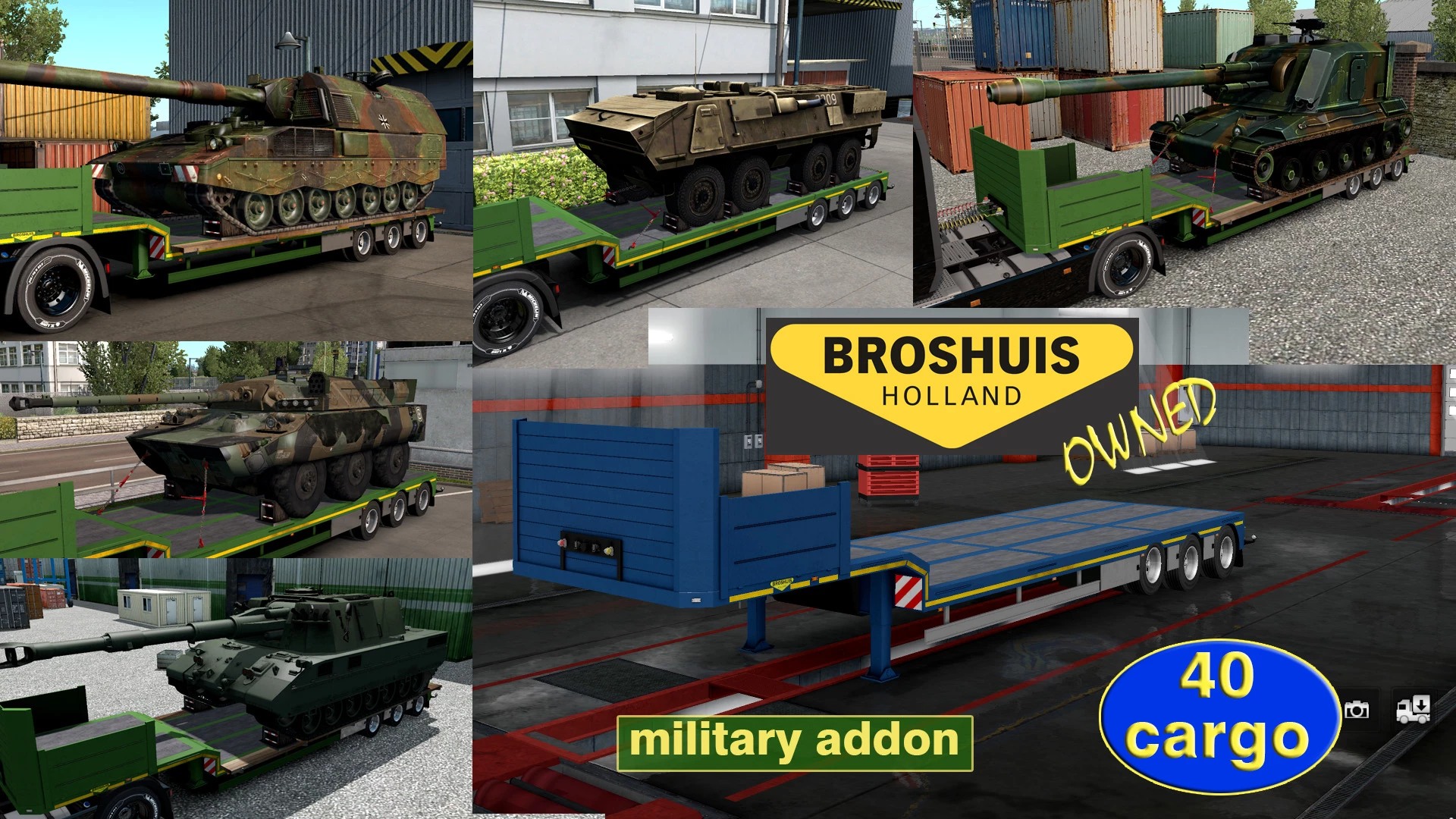 Military Addon for Ownable Trailer Broshuis 1.2.15