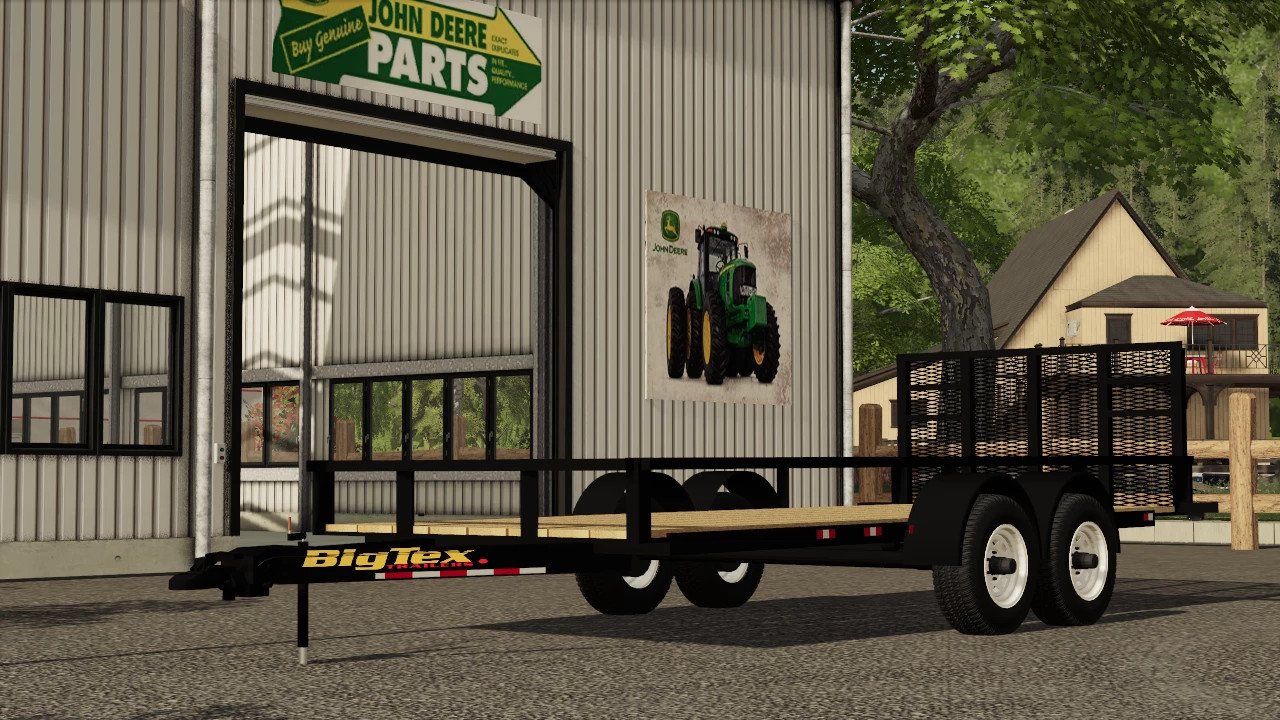 24ft bumper pull bigtex lawncare