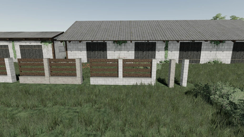 A Modern Package Of Fences And Garages