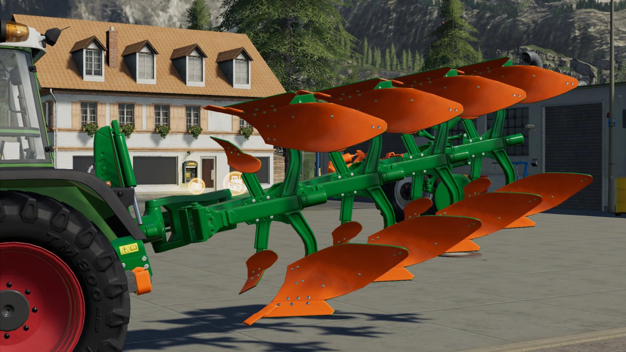 Amazone 4-Schar Pflug