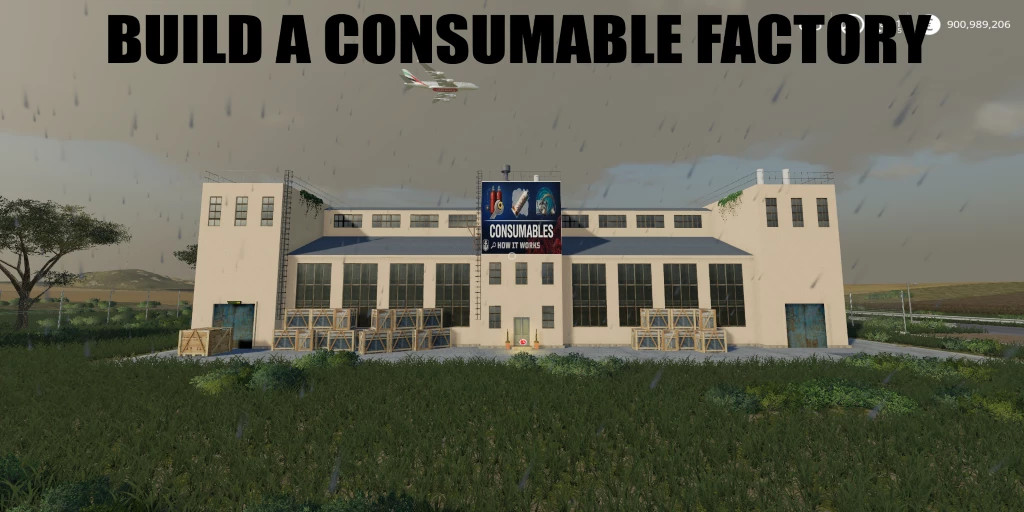 BUILD A CONSUMABLES FACTORY