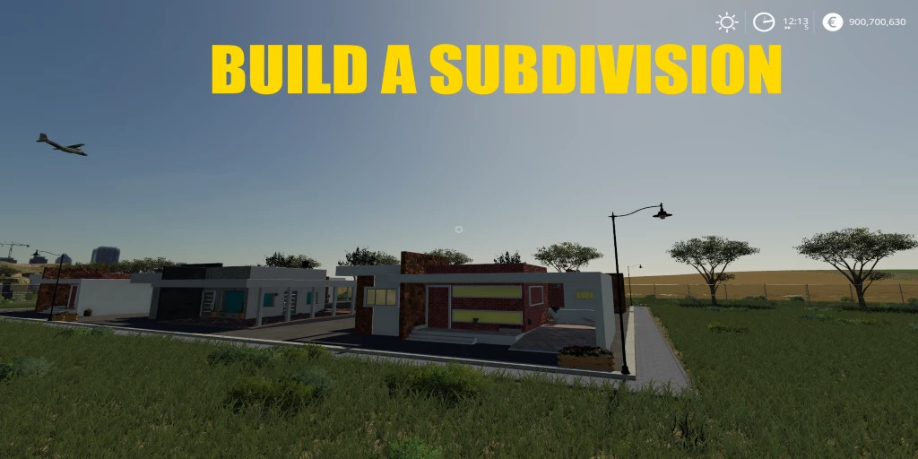 BUILD A SUBDIVISION