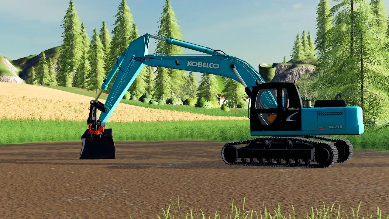 Kobelco SK210 Rototilt v 1.0