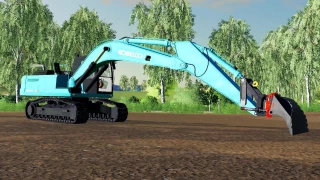 Kobelco SK210 Rototilt v 1.0 thumbnail 4