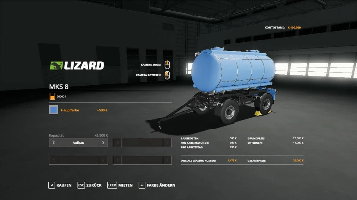 MKS8 & MKS32 no weight with loading volume