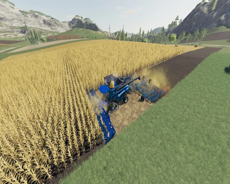 New Holland CR1090 Maxi 2in1 v 1.1