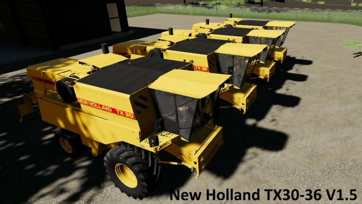 New Holland Update Tx30-36