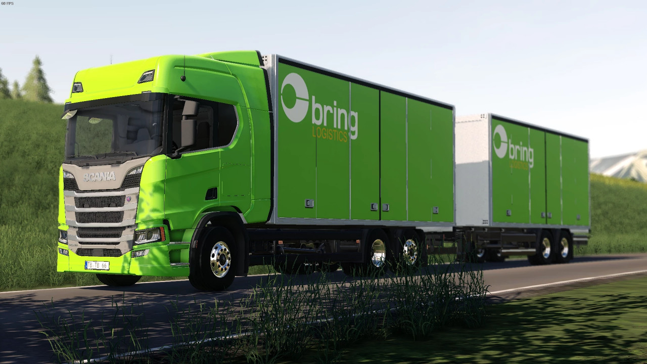 Scania R Box Truck Edit