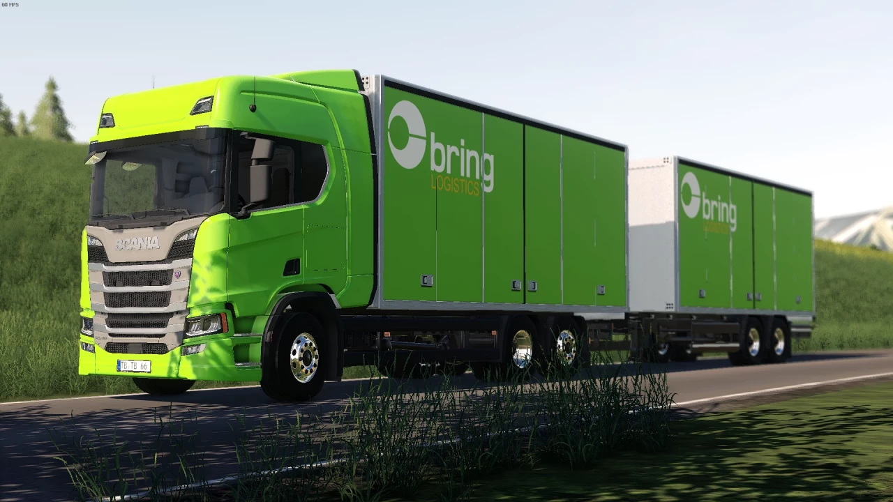 Scania R Box Truck Edit