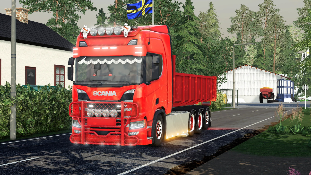 Scania R500 tridem