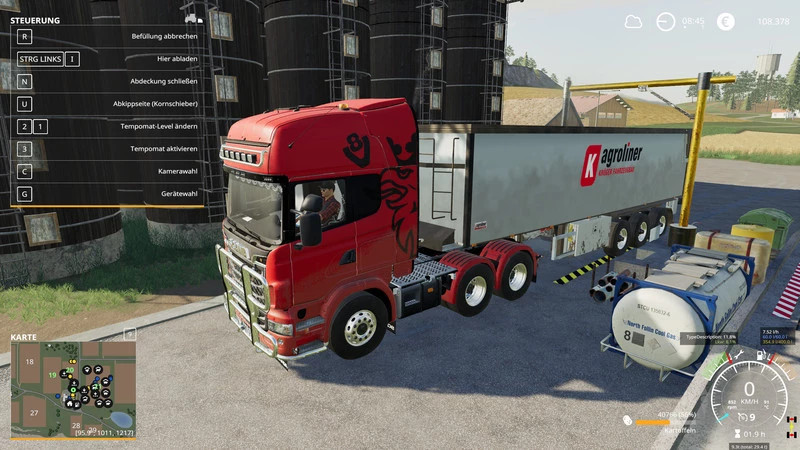 Scania R730 Semi 3 axle by Ap0lLo
