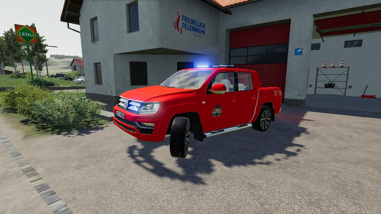 Volkswagen Amarok wersja czerwona
