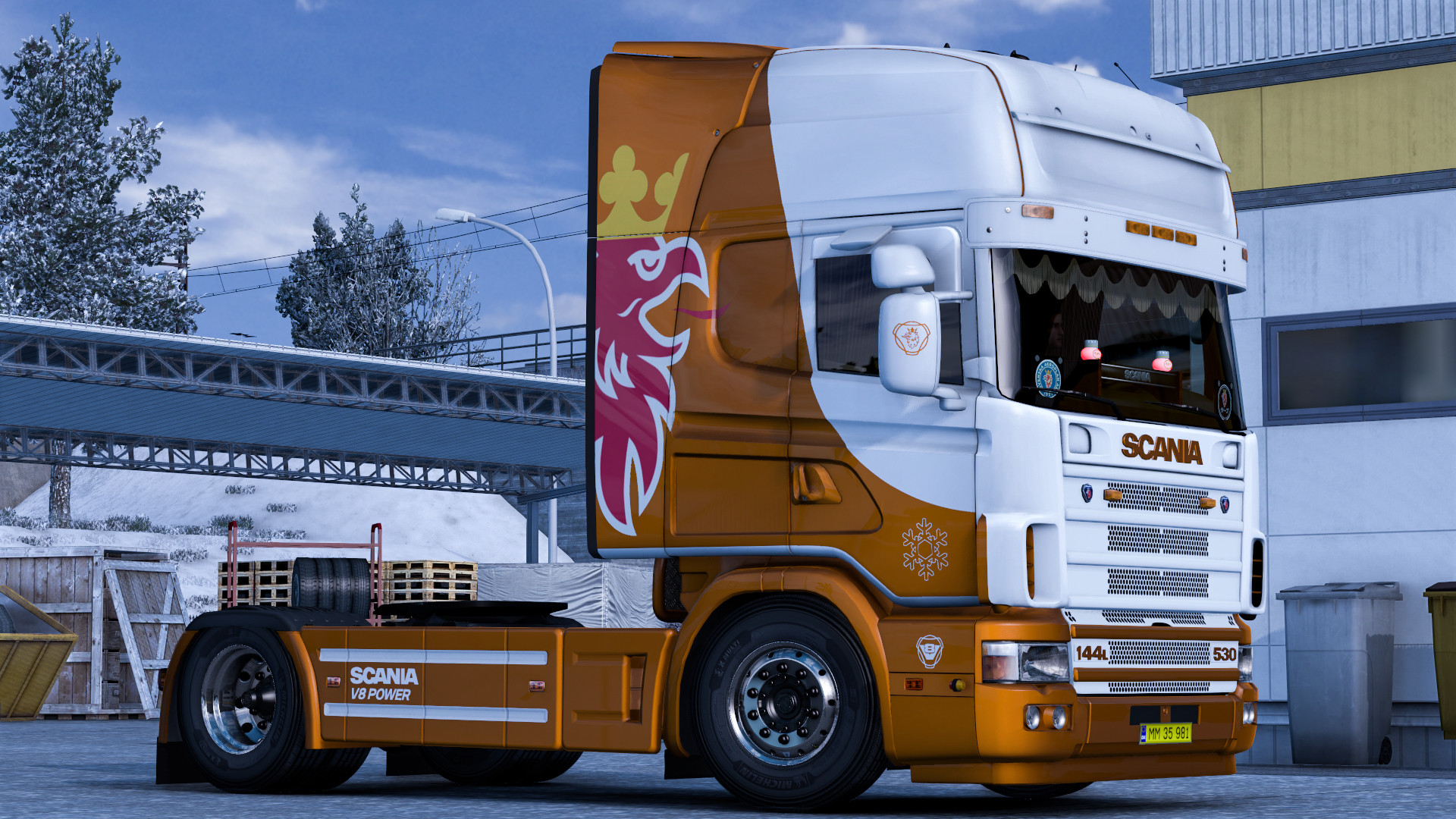 Changeable Metallic Skin For Scania 4 Series By Rjl 1.39+ - Ets 2