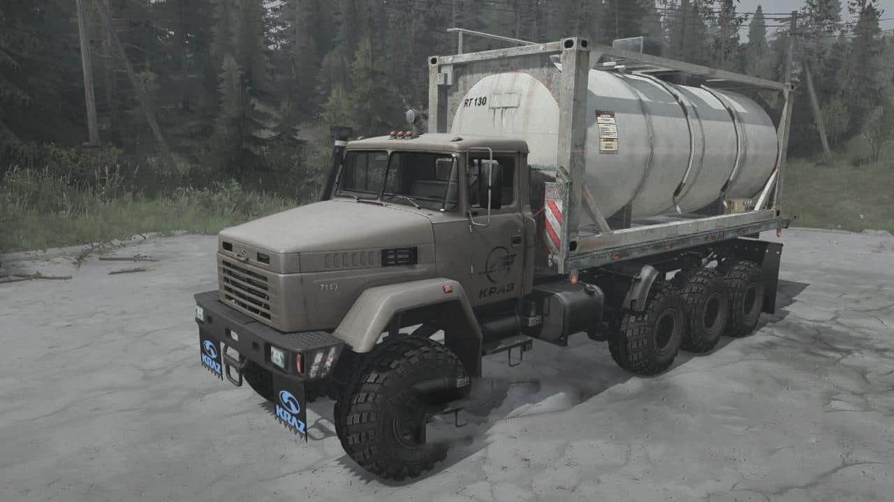KrAZ-7140H6 Truck