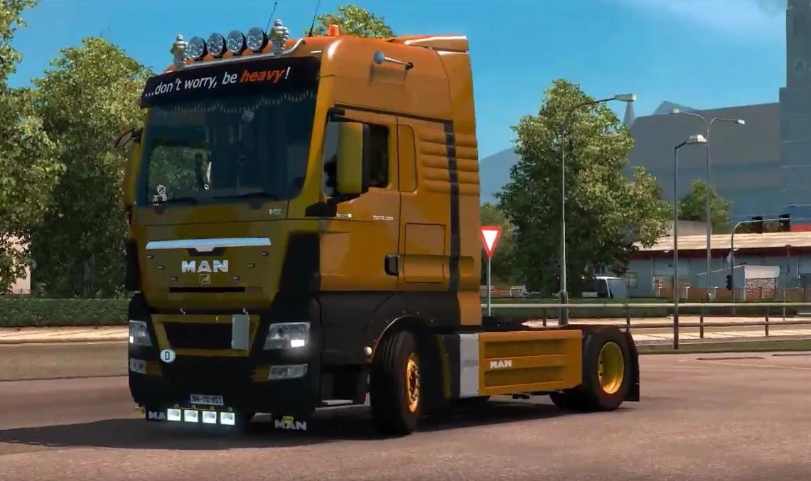 Fix for MAN TGX Reworked v1.2 - ETS 2