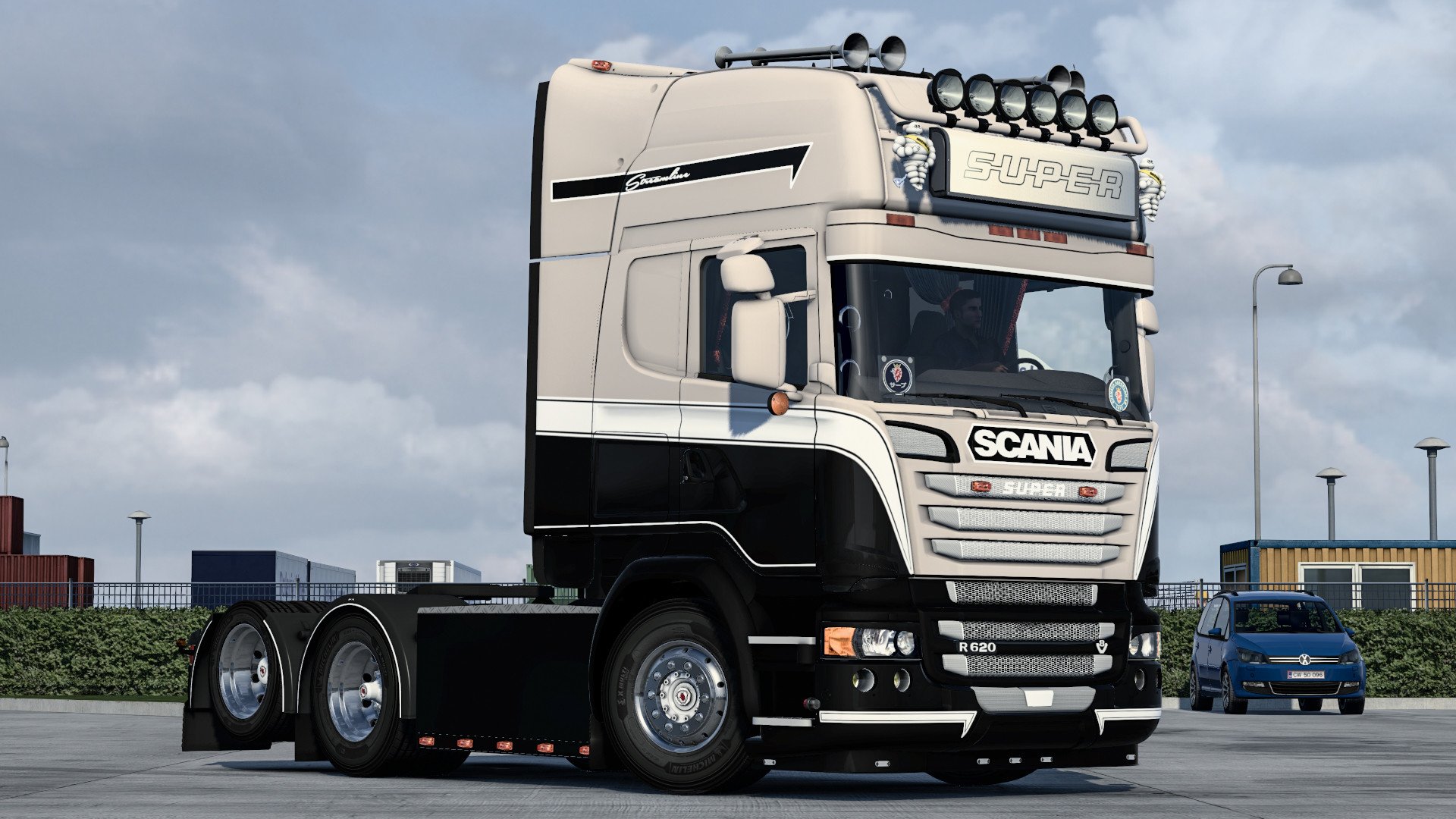 WFTruckstyling Changeable metallic Skin for Scania mod by fred 1.40 - ETS 2