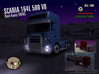 Scania 164L 580 V 8 Tuning