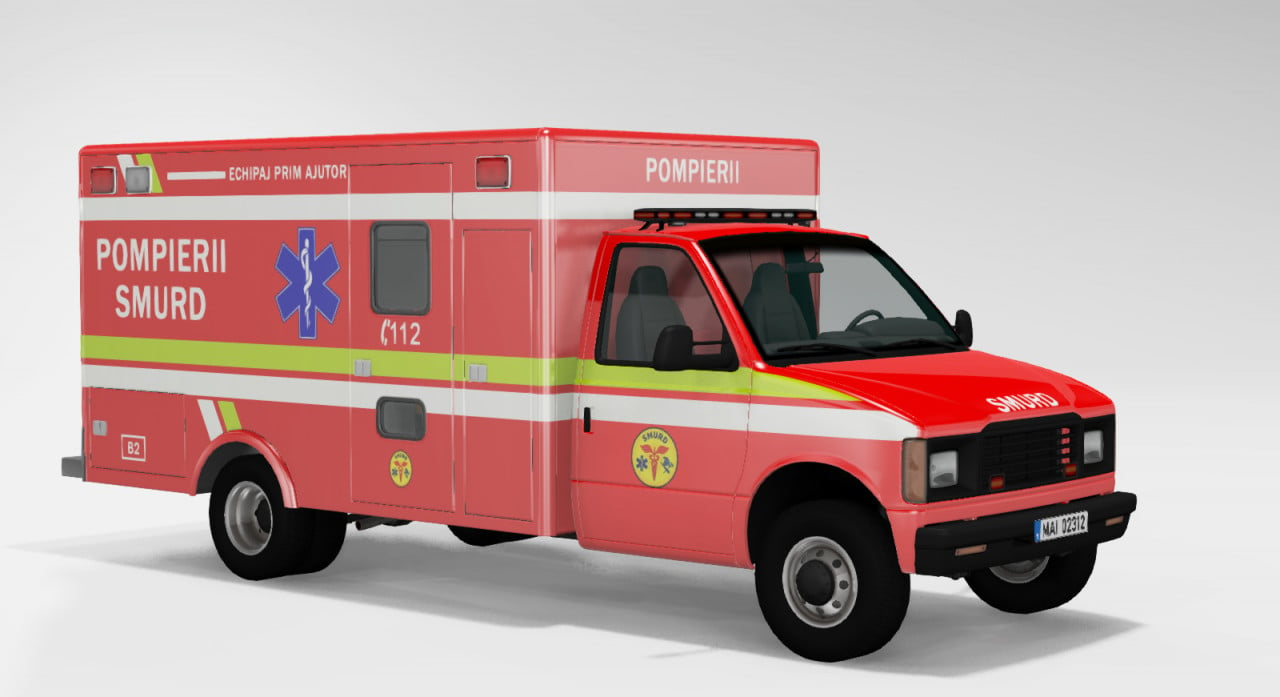 Gavril H-Series Romanian Smurd Ambulance