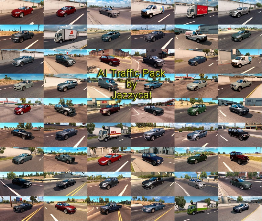 AI Traffic Pack by Jazzycat