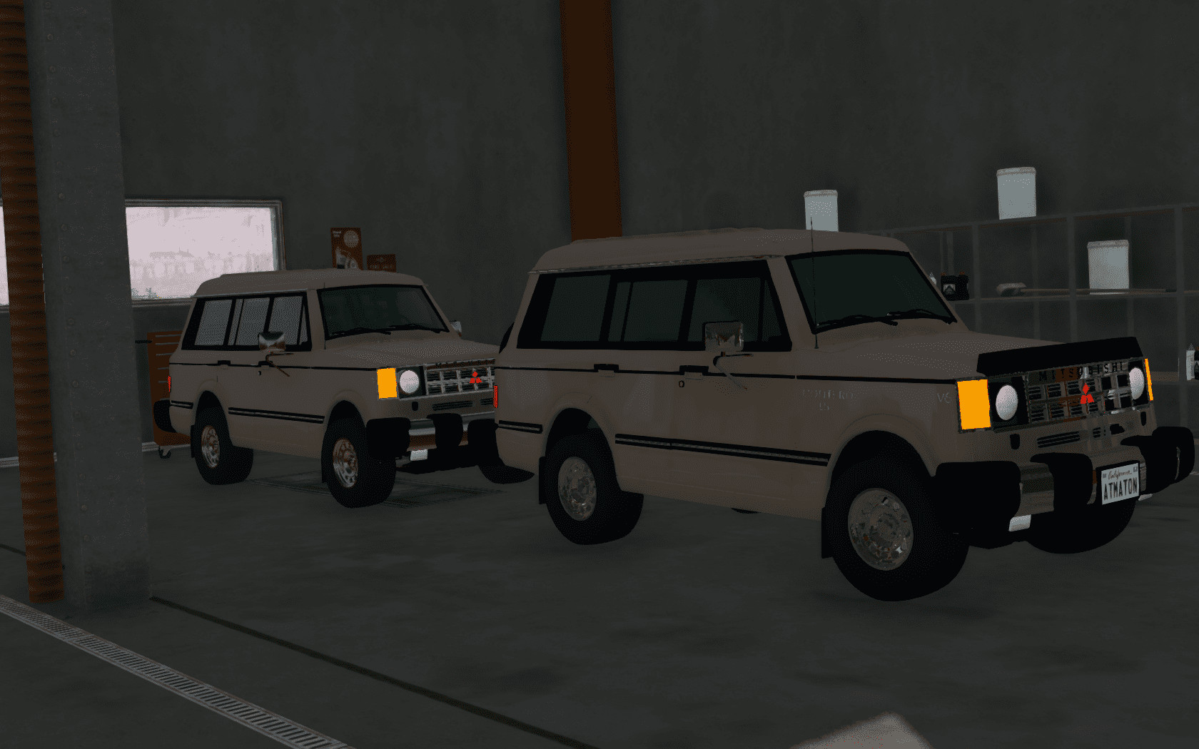 Mitsubishi pajero beamng drive