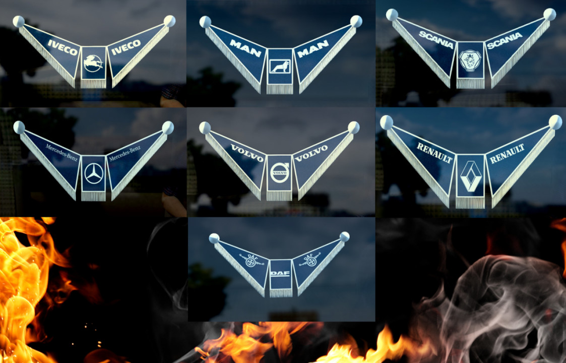 Assembling triple pennants