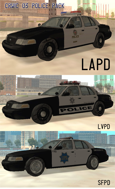 Ford Crown Victoria 03 Police Pack