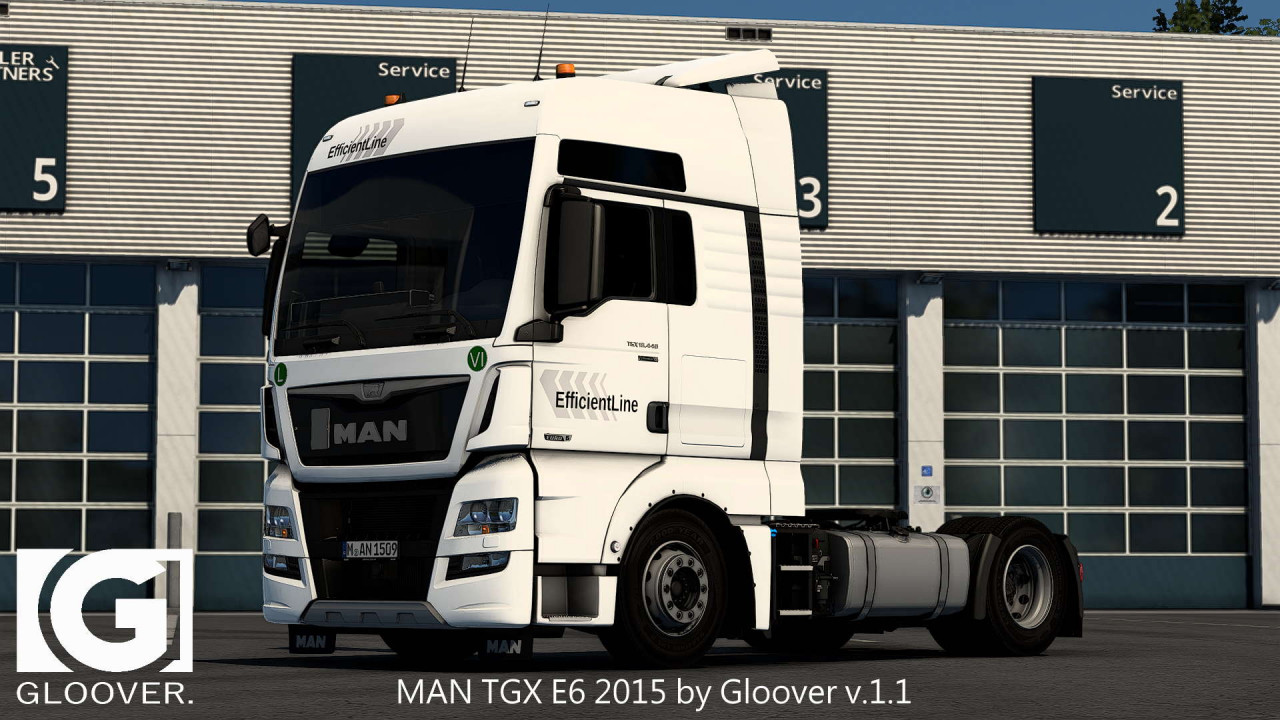 MAN TGX E6 2015 by Gloover v.1.1 (1.40) 11.06.21
