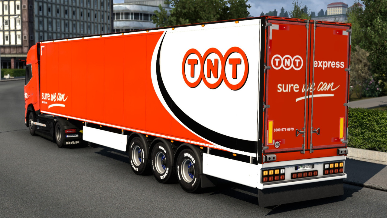 Skin Trailer TNT Express