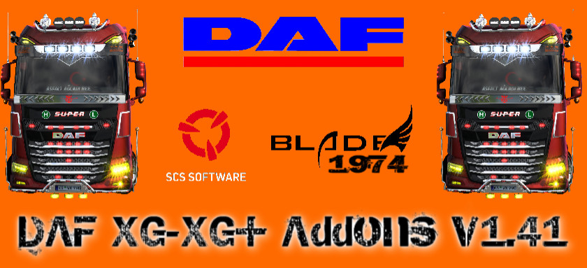 DAF XG/XG+ Addons v1.41