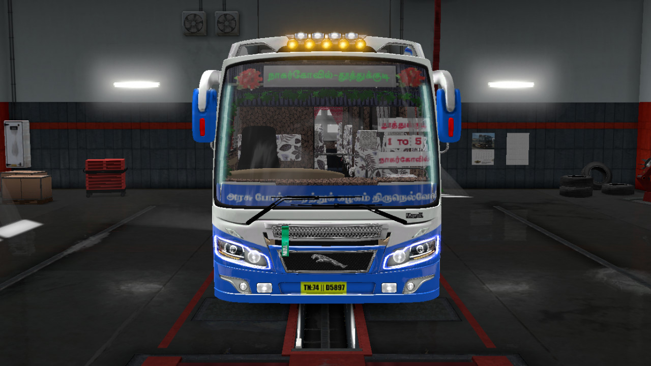 NAGERCOIL TOTOOTUKUDI BUS SKIN MOD FOR TIGER