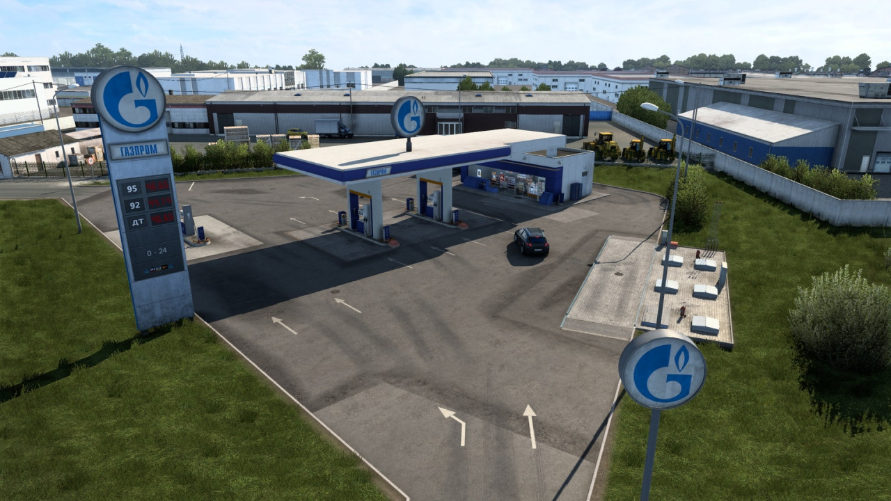 Beautiful Gas Stations