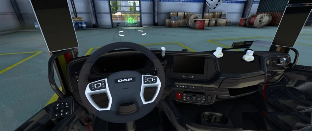 Daf custom interior Superblack 1