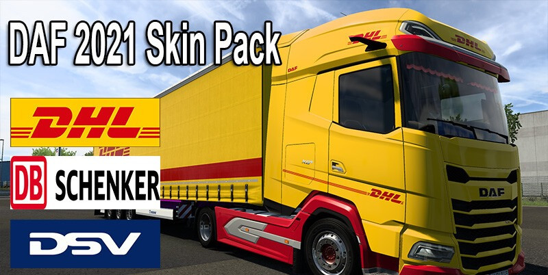 ETS2 DAF 2021 Skin Pack