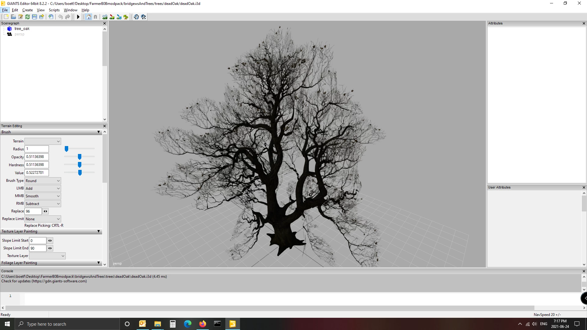 FarmerB0B's Tree and Bridge Pack for Giants Editor 8 v.001