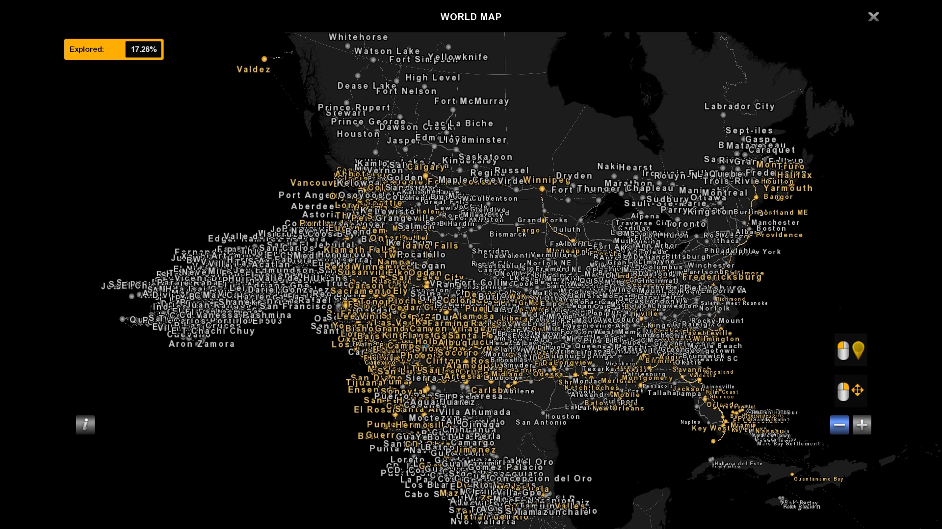 Fullscreen map for ats 1 ats