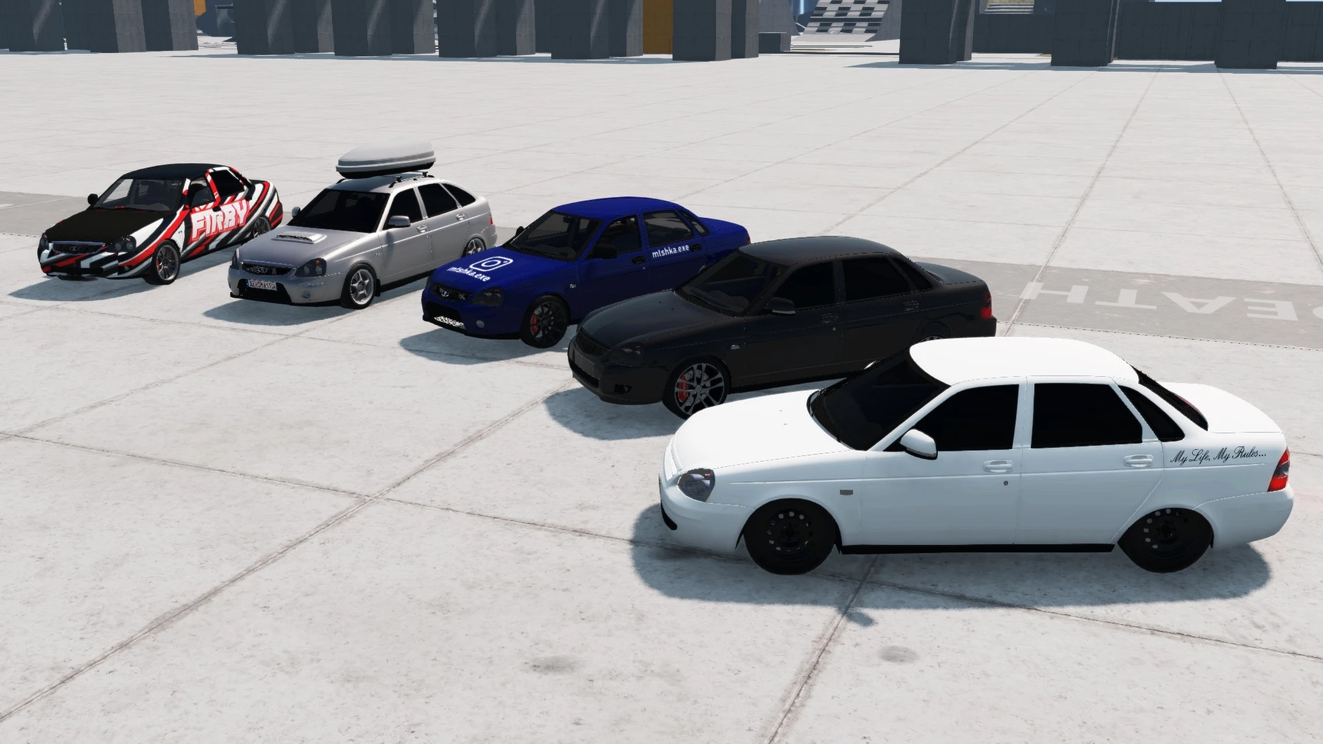 Lada Priora Pack 1.0 - BeamNG.drive