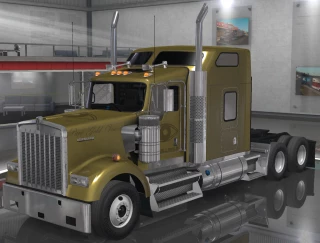 Pure Gold Vision Skins - Kenworth W900B 2.3 thumbnail 2