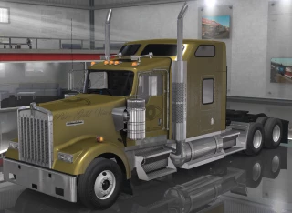 Pure Gold Vision Skins - Kenworth W900 3.3 thumbnail 4