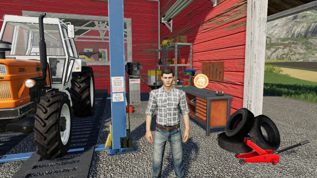 Agramark American-Style Garage Shed With Workshop