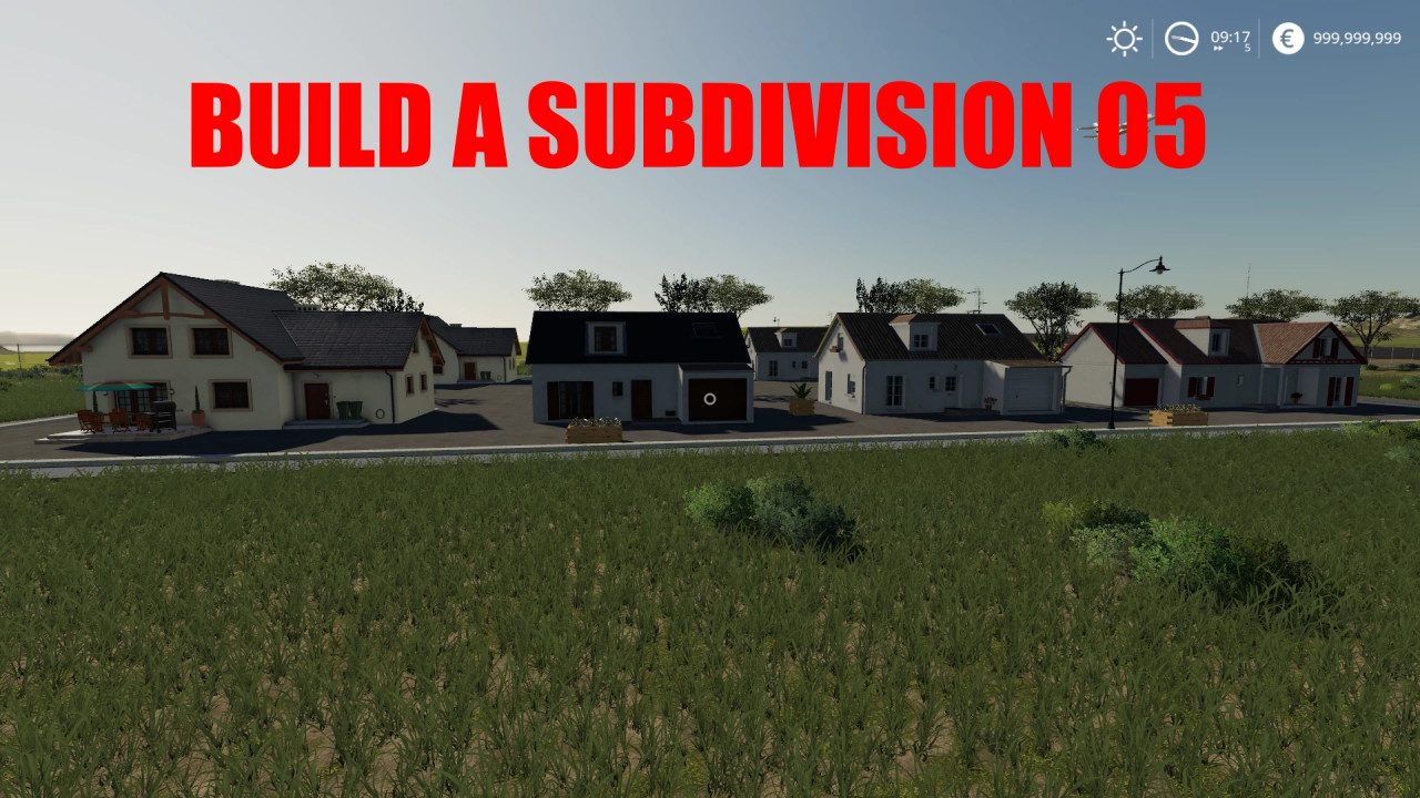 BUILD A SUBDIVISION 05