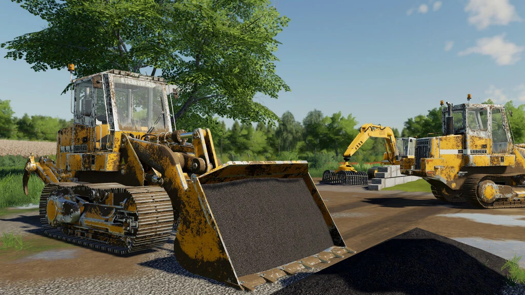 Crawler Loader LIEBHERR 622 Pack