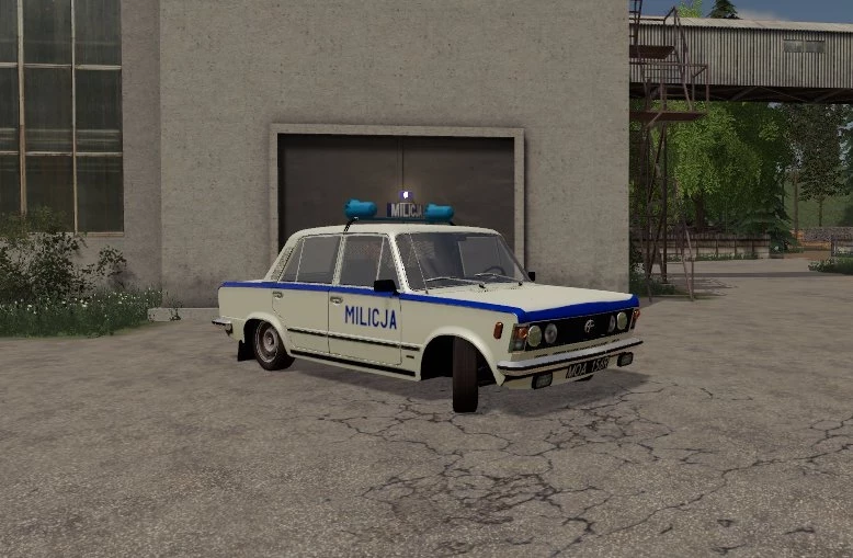FIAT 125P MILICJA v 1.0