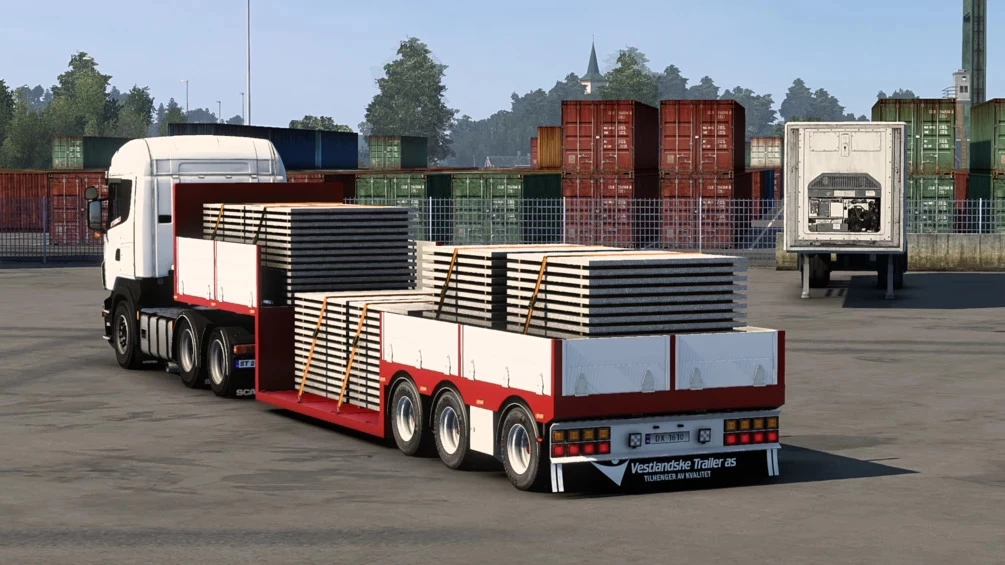 JS Well-Trailer Flatbed v2.0 - ETS 2