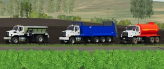 Freightliner 108SD with JBS VMT2248 Manure Spreader v 1.0 thumbnail 3