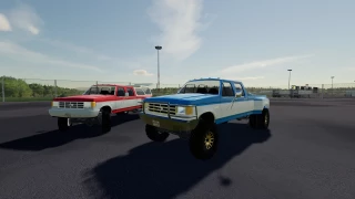 F350 crew cab drw 1987 v 1.0 thumbnail 3