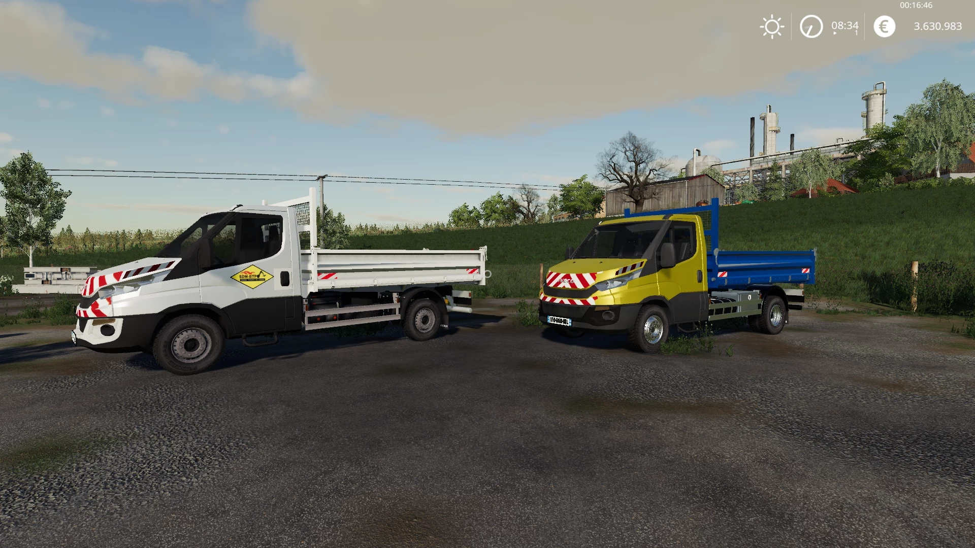 IVECO DAILY Benne SDM v 1.0