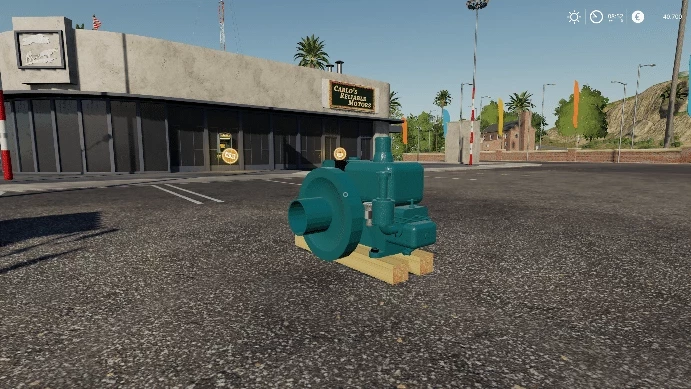 Old Diesel Engine