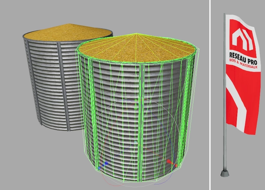 Pack Pieces (i3d) v 1.0