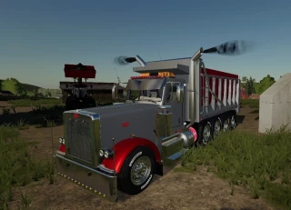 Peterbilt 379 dump truck v 1.0.3 - FS 19